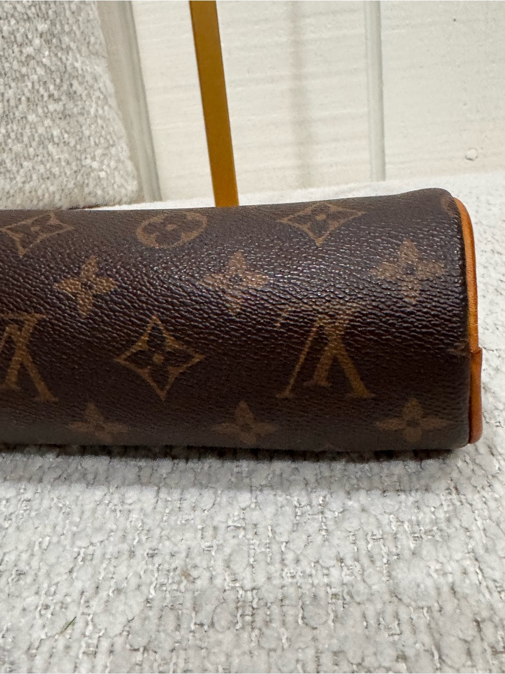 Louis Vuitton Monogram Mini Cylinder Bag in Brown and Tan - Picture 7 of 8